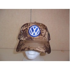VW VOLKSWAGEN HAT BROWN CAMOUFLAGE FREE SHIPPING GREAT GIFT  eb-17061519